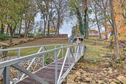 Spacious Lakefront Retreat with Hot Tub and Dock!