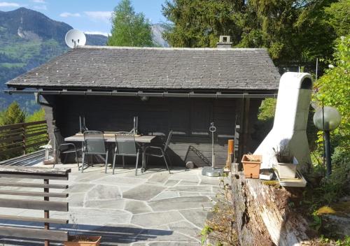 Балкон/тераса, Charmant Chalet dans la montagne proche de Verbier in Vollèges