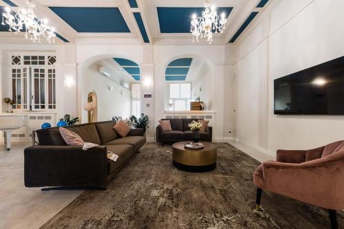 Спільний лаунж/ТБ зона, Hotel London in Віареджо