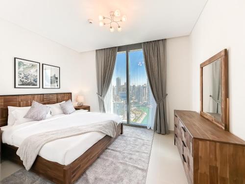Modern 3BR in Marina, Sea View Next to Bluewater - 28AB02, Dubai (Foto 10)