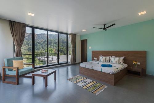 SaffronStays Mountain Aer, Karjat