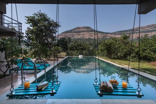SaffronStays Mountain Aer, Karjat - Mandawane