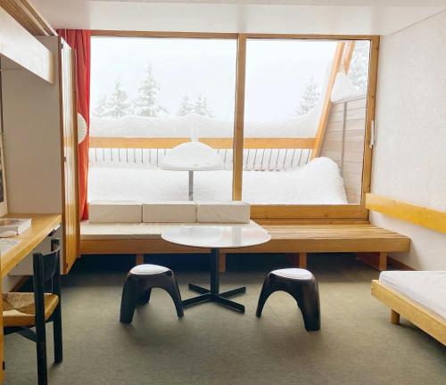 Arc 1600 - 2 pièces ouvert, 4 personnes, signé Charlotte Perriand, Arc 1600 (Foto 2)