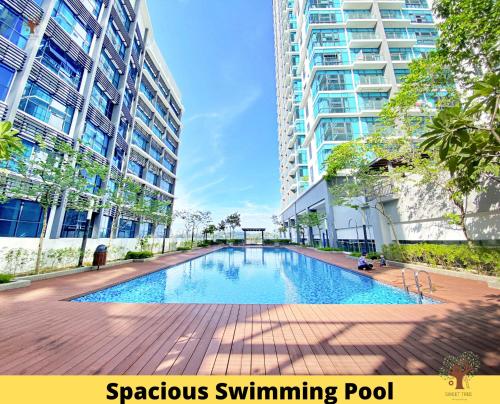 Swimming pool, Sweet Tree Homestay Petaling Jaya near Civil Service KGPA Golf Club