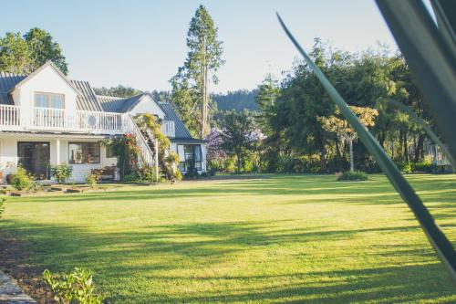 A szálláshely kívülről, Westholm Lodge in Harihari