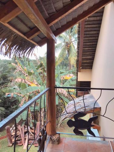 balcon/terrasse, Urbanos Jungle Hostel in Santa Catalina