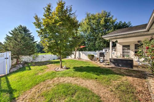 Spacious Palmyra Home with Fire Pit and Deck!