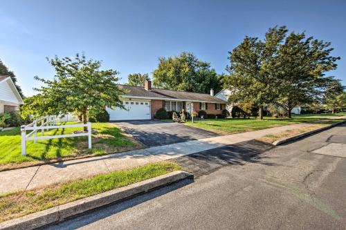 Spacious Palmyra Home with Fire Pit and Deck!