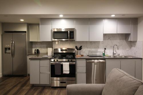 Los Angeles Premium City Suites with Free Parking - 주방