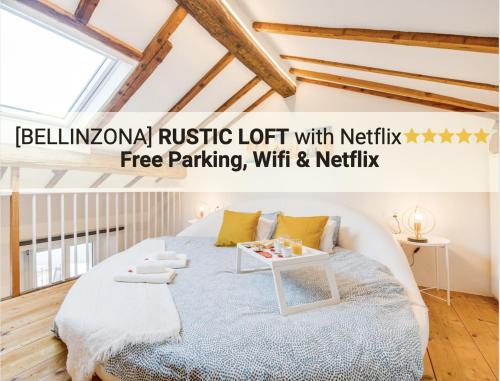  [Bellinzona] Rustico Loft a 5 Stelle con Netflix in Bellinzona