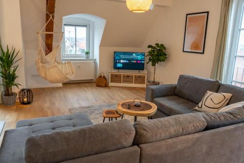 Ferienwohnung "Zugspitze" - 95qm Maisonette in Mering Zentrum in Mering, Deutschland