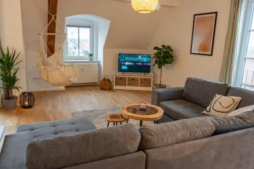 Ferienwohnung "Zugspitze" - 95qm Maisonette in Mering Zentrum in Mering, Deutschland