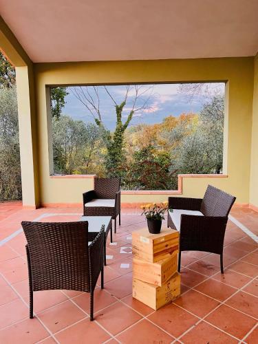 泳池, Casale Delle Querce farmhouse in Giove Umbria with pool in 焦維