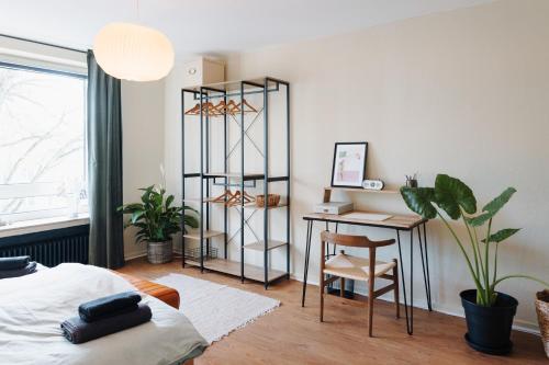 Zentrale & gemütliche 3-Zimmer-Wohnung mit Netflix & Sky, nah an Uni & Zentrum, mit Stellplatz