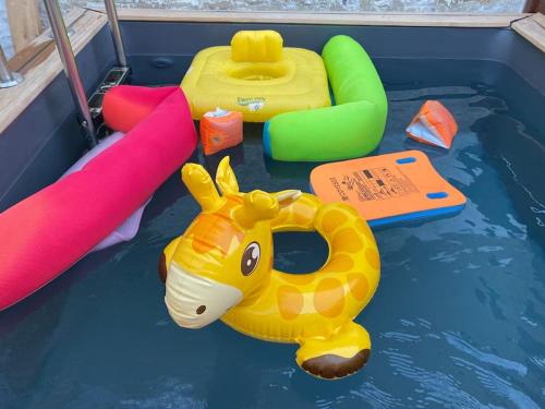 Úszómedence, Charentaise 6-8 personnes avec piscine in Tonnay-Charente