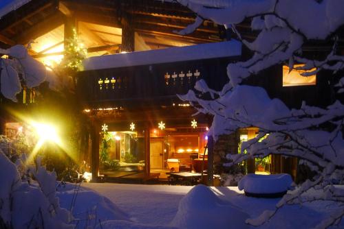 Bejárat, Luxus Chalet Muhlermoos in Eckartau