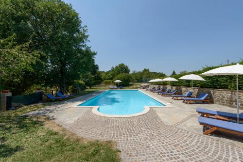 Swimming pool, Agriturismo Casanova in Gubbio