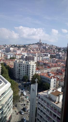 studio vue imprenable sur marseille