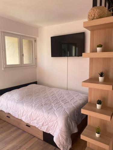 Studio moderne et cosy avec balcon et parking