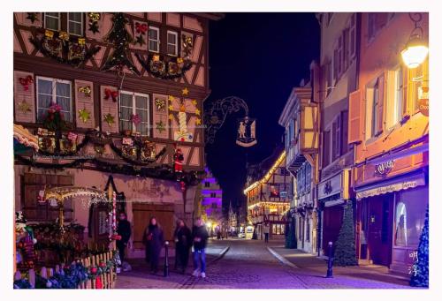 Coeur d'Alsace Colmar Vignobles Ouest avec terrasses