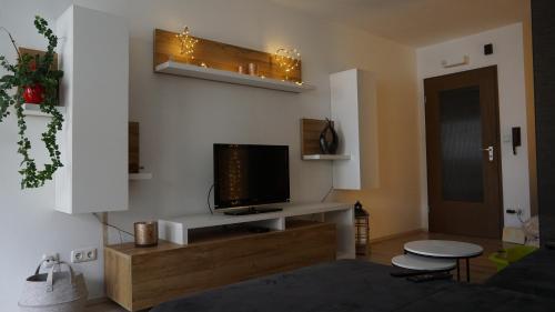 Shared lounge/TV area, Gemutliches Apartment in Bad Berneck in Bad Berneck im Fichtelgebirge