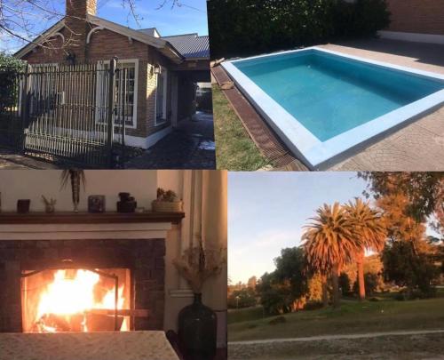 LA CASITA DEL BOSQUE pileta en Diciembre
