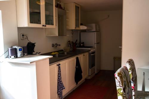 Cocina, Big appartment in sunny privat garden in Nijmegen Suburbs