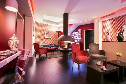 Lobby, Hôtel Opéra Opal in 8th - Champs Elysees
