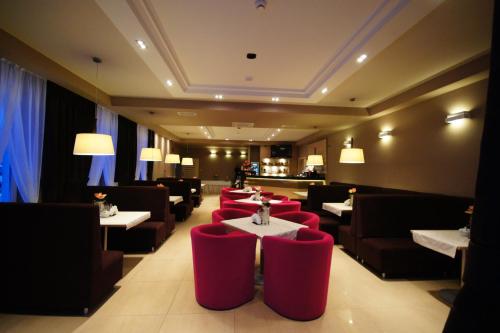 Restaurant, Hotel Hibiskus in Lubenia