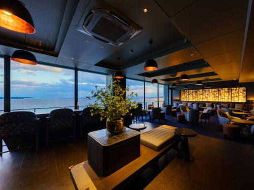 바/라운지, 그랜드브리오 호텔 벳푸완 와쿠라 (Grandvrio Hotel Beppuwan Wakura) in 히지
