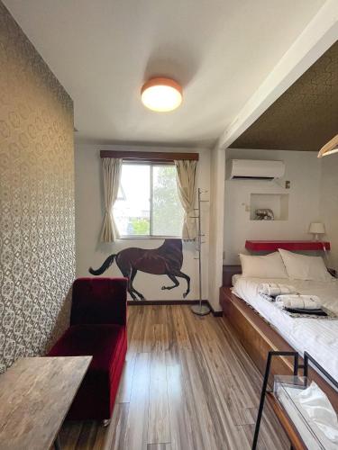 Small Double Room with Private Bathroom - Non-Smoking 