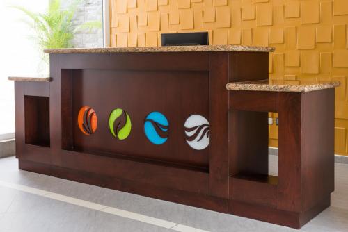 Lobby, Hotel Latitud 15 in San Pedro Sula