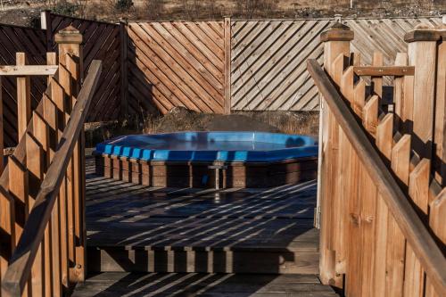 Hot tub, Hotel Kvika in Hveragerdhi