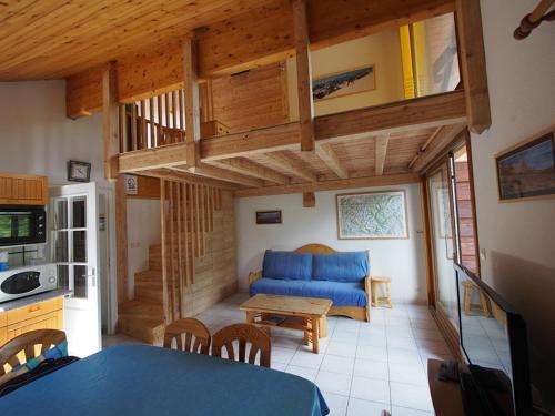 . Duplex de charme 8 pers - Garage - Face aux pistes à Montgenèvre - FR-1-266-118