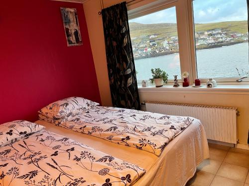 The Atlantic view guest house, Sandavagur, Faroe Islands in Sandavágur