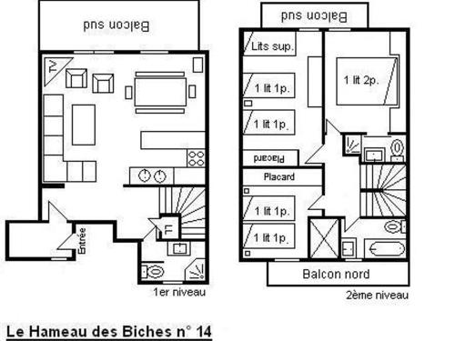 Appartement Meribel, 4 pieces, 6 personnes - FR-1-180-455 in Le Villaret
