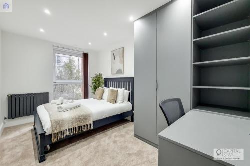 FREE PARKING - Stylish Three Bedroom Apartment by London ExCeL, Londyn (zdjęcie 11)