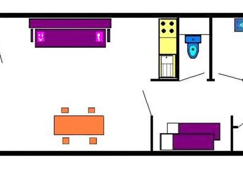 Appartement Vars, 1 pièce, 4 personnes - FR-1-330B-178