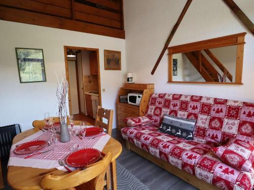 Appartement ski 6 pers, pied des pistes, garage, duplex lumineux