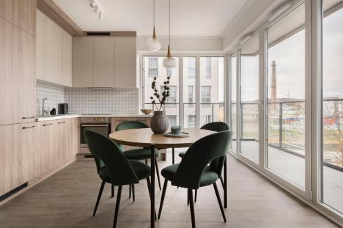 Cozinha, Glow Apartments, Gdańsk Śląska 12 (Glow Apartments, Gdansk Slaska 12) in Przymorze