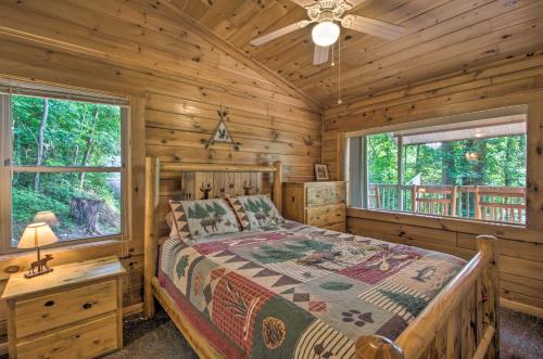 Peaceful Bryson City Cabin with Porch and Hot Tub - image 13