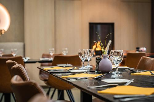 Ресторан, Velotel Brugge in Брюгге