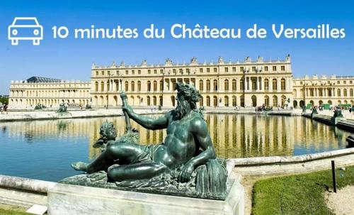 Maison, 2 Km du Chateau de Versailles, avec parking privatif in Buc