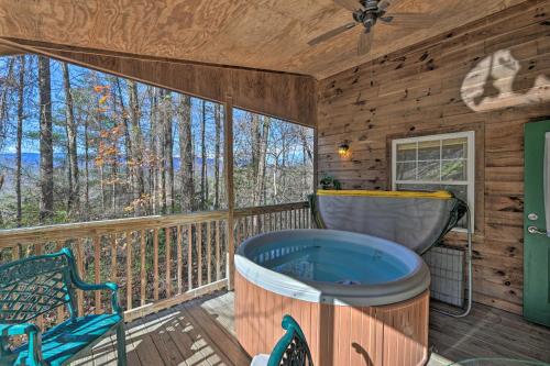 Bryson City Gone Biking Cabin with Porch and Spa - image 5