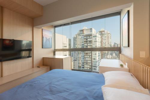 Studio Automatizado Luxo Andar Alto, São Paulo