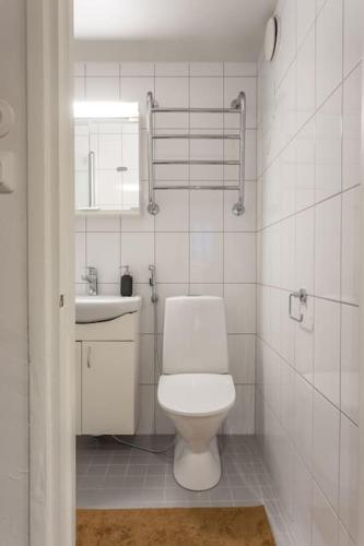 Bathroom, Tilava huoneisto Helsingissa in Haaga