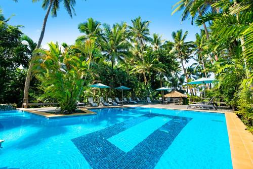 Swimming pool, ULTIQA Fiji Palms Beach Resort in Pacific Harbour