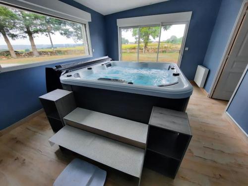 Gîte chaleureux avec SPA privatif gîte à louer Quistinic