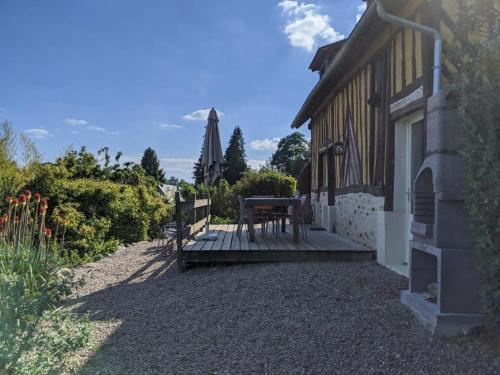 Balcony/terrace, Domaine du Martinaa in Le Mesnil-Eudes