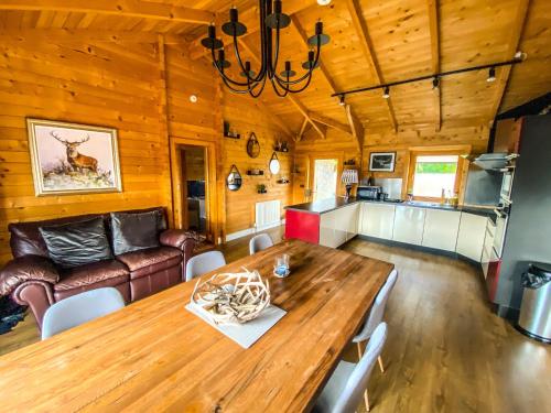 ห้องครัว, Beautiful 3-Bed Luxury Private Lodge in York in ชานเมืองยอร์ก